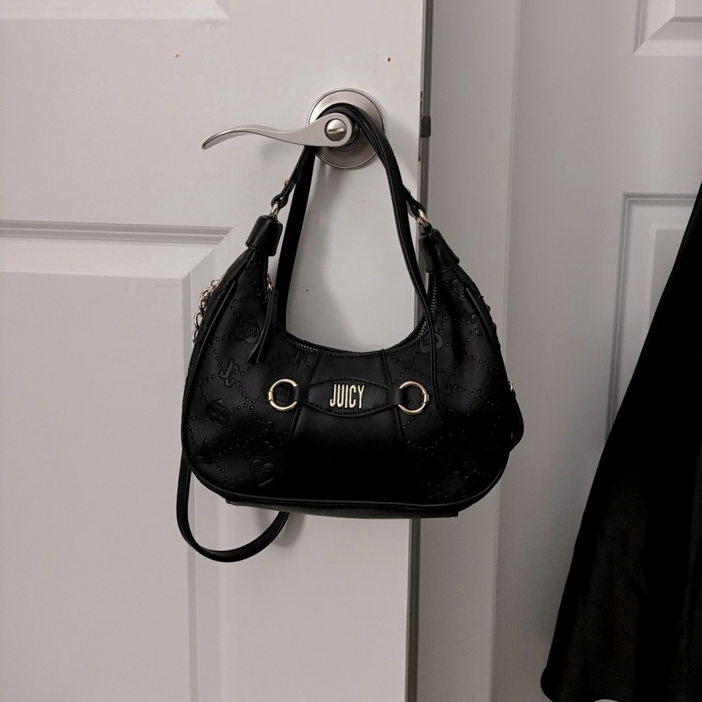 Coach Wristlet Brown/white Jacquard Mini Signature Fabric EUC